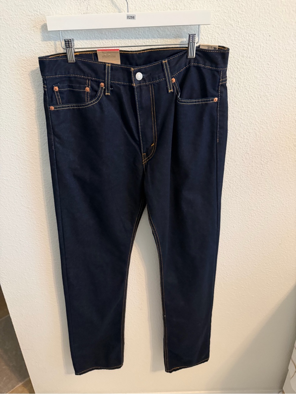 Men's Bootcut Jeans in Dark Navy - Classic Everyday Style